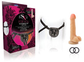 For You Beginners Harness Kit With 7 Inch Silicone Cock STRAP-ONS